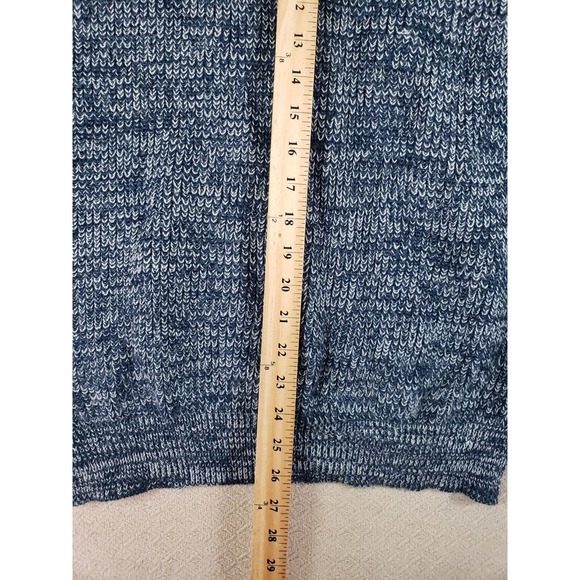 VTG Rob Winter Sweater‎ Mens XL Blue Knit Long Sleeve 100% Acrylic Crew Neck - Picture 7 of 9